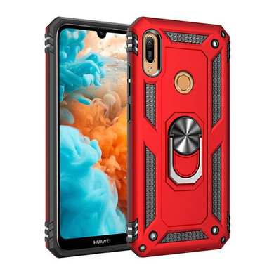 Huawei Y6s      Military Armour Case    Red