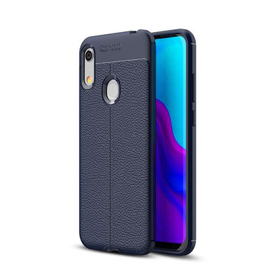 Huawei Y6s      Leather Texture Case    Navy