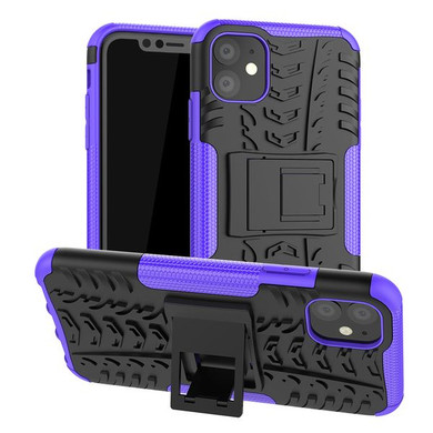 Apple iPhone 11 Heavy Duty Case Purple