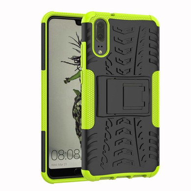 Huawei P20      Heavy Duty Case    Green