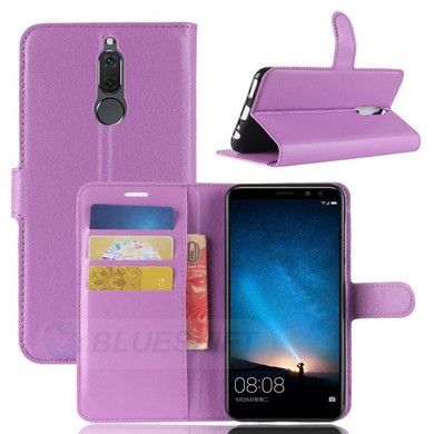 Huawei Nova 2I      Pu Wallet Case    [Purple]