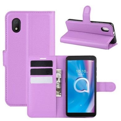 Vodafone Smart P11      Pu Wallet Case    [Purple]