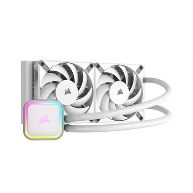 Corsair Icue H100I Rgb Elite Liquid Cpu Cooler White