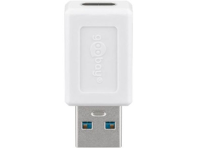 Goobay USB-C 3.0 female > USB 3.0 male (type A) - White