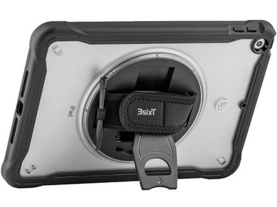 3sixT Rugged All One - iPad 10.2 Gen 7/8/9 - Clear/Black