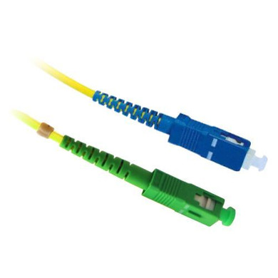 DYNAMIX 3M SCAPC/SC Simplex Single Mode Fibre Lead, Yellow LSZH Jacket FSM-SCASC-3-SX