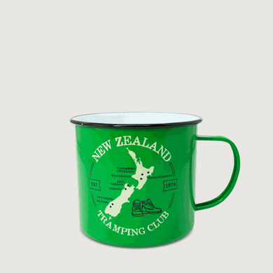 Moana Road Enamel Mug [ NZ Tramping - 656b]