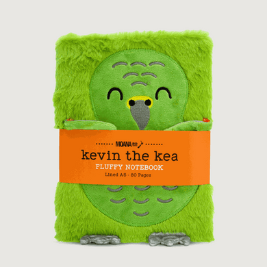 Moana Road Fluffy Notebook [ Kevin the Kea - 9037]