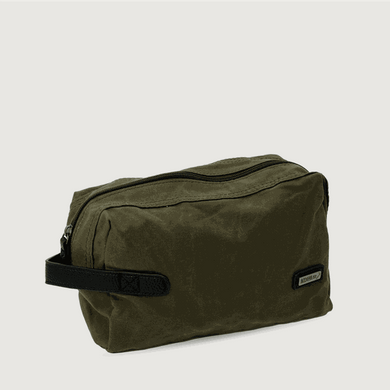 Moana Road Toiletry Bag [  Oilskin Olive - 706]
