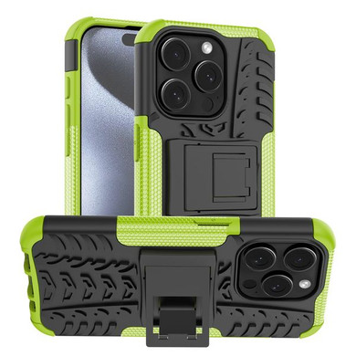 Apple iPhone 15 Pro Heavy Duty Case Green