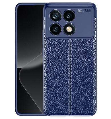 Xiaomi Poco F6 Pro      Leather Texture Case    [Navy]