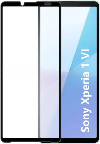 Sony Xperia 1 Vi         Tempered Glass Screen Protector [Black]