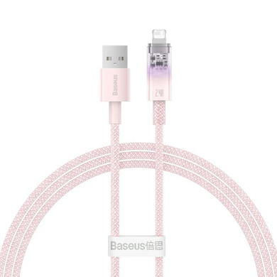 Baseus Usb Type-A To Lightning  [Pink]   [1M]