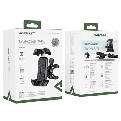 Acefast Premium Bike / Motorbike Phone Holder w/ Anti Skid & Shock Absorbing (D23)