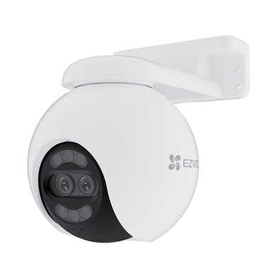 EZVIZ H80X 8MP + 2MP 4K Outdoor Dual PT Security Camera with ColourFULL Technology, AI Auto-Zoom, 360 View, 2-Way Talk & Active Defence