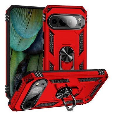 Google Pixel 9 Military Armour Case [Red]