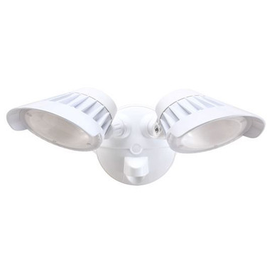 HOUSEWATCH 20W Twin LED Spotlight IP54. 4000 Lumens. Stainless Steel Screws, Colour Temperature – 5000K. White Colour.  