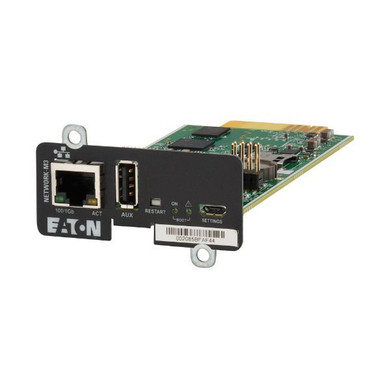 EATON Gigabit Network Card with Server Shutdown Warnings - NETWORK-M3