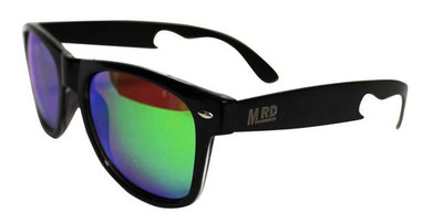 Moana Road Bottle Opening Sunnies [Green Mirrored Lens - 451c] 