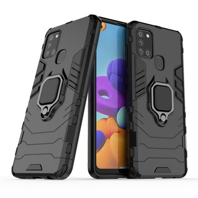 Armor Case w/ Ring Stand & Magnet - Galaxy A10 