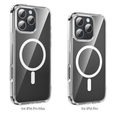 Magnetic Clear Case w/ 4 Corner Air Cushion (MAG) [iPhone 16 Plus] 