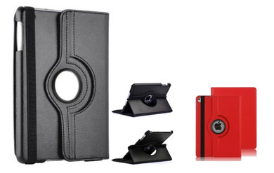 iPad Case - iPad 5th, 6th, Air 1, Air 2, Pro 9.7" (Year 2013, 2014, 2016, 2017, 2018) [Red] 