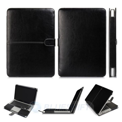 Apple MacBook Pro 13" (2008-2012) A1278   PU Leather Case    Black