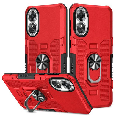 Oppo A17      Military Armour Case    [Red]