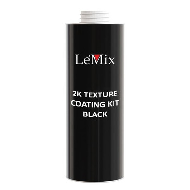 Le Mix 2K Texture Coating Kit - Black, 1L (Product Code: 2KTC-BK-1L)