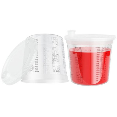 Hanspray Mixing Cups 4000Ml - Pack of 10 (HSMC4000)
