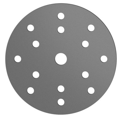 Sandwox 235 Grey Zirconia Film Disc P400 150mm 15 Hole - 100 Pack (SW235)