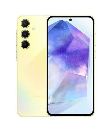 Samsung Galaxy A55 5G SM-A5560 Mobile Phone [256GB / 12GB RAM - Awesome Lemon]