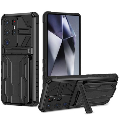 Galaxy S25 Ultra  Kickstand Heavy Duty Case [Black]