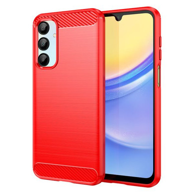 Galaxy A16 5G      Carbon Fibre Case    [Red]