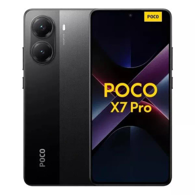 POCO X7 Pro Mobile Phone [ 512GB / 12GB RAM - Black ]