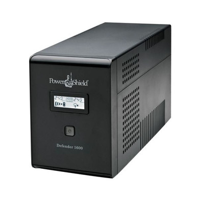 POWERSHIELD Defender 1600VA Line Interactive UPS with 6 NZ Power Sockets, Surge+Battery Backup & LCD Display - PSD1600 