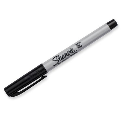 Sharpie S37121 Ultra Fine Black Permanent Marker Pen (MOQ 12) - Product Code 37121