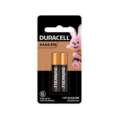 DURACELL Specialty AAAA/MX2500 E96 1.5V Alkaline Battery, Pack of 2 - DURGT3983