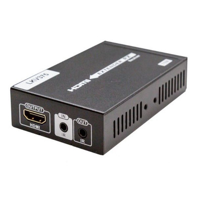 LENKENG HDBaseT HDMI Extender over Single Cat5e/6 cable up to 70m. Extends HDMI & IR. Includes Dual Power Adapters for Receiver & Transmitter - 1080p@60Hz up to