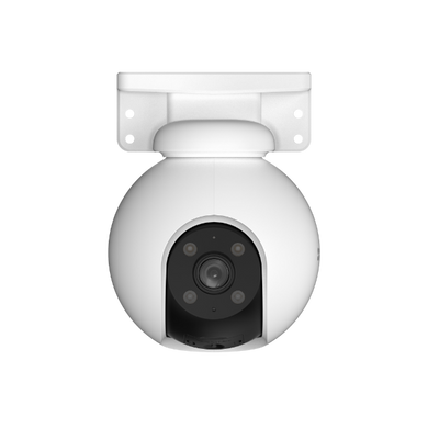 EZVIZ H8 Pro 3K Outdoor WiFi PT Security Camera with 360-Degree FoV. 1/2.7” Progressive Scan CMOS. 4mm Lens. 3D DNR - Digital WDR - H.265 / H.264 - 2880x1620@30fps MicroSD card slot (Max. 512 GB).