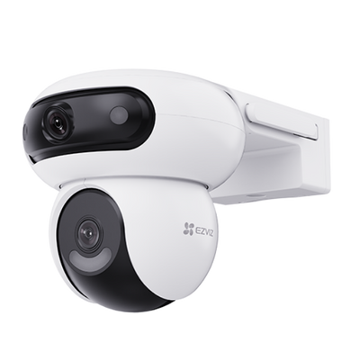 EZVIZ H90 4MP Dual PT Outdoor WiFi Camera - Smart Tracking, 30m Night Vision, Weatherproof, Two-Way Talk, Siren/Strobe