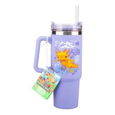 Minecraft Purple Travel Cup (900mls)
