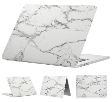 Macbook Air 15" (M4, 2025) A3241 Designer Hard Case [Whitemarble]