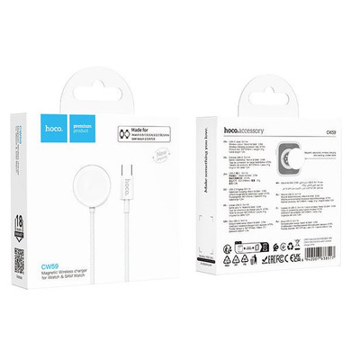 Hoco Wireless Charger for Apple & Samsung Watch - All Compatible (CW59) 
