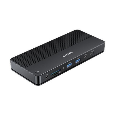 UNITEK 13-in-1 USB-C 10Gbps Universal Docking Station with 100W PD. Includes 3x USB-A 10Gbps Ports, (2x USB-C & 1x USB-A), 2x USB-A 5Gbps Ports, 2x HDMI, 2.5G Ethernet, SD/Micro SD, DP with MST