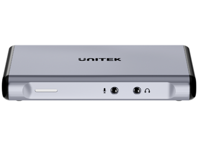 UNITEK Dual 4K HDMI Video Capture Card with Loop-out. Capture & Stream Instantly. High Speed & Low Latency, Plug & Play, Perfect for All Live Streams, 30cm Cable Lenght, Space Grey.