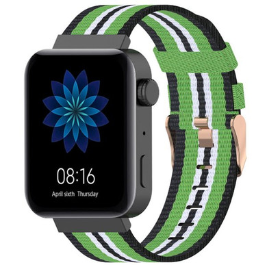 Garmin Vivoactive 6      Nylon Strap   [Black/Lime]