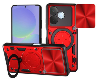 Oppo A5 Pro 5G      Heavy Duty Case    [Red]