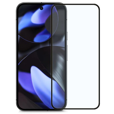 Google Pixel 9A         Premium Full Cover Glass Screen Protector [Black]