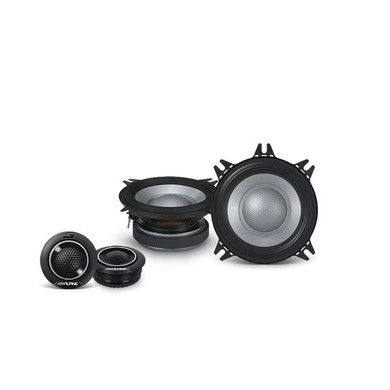 Alpine Type S 4" Component Speaker 2-Way 45W Rms @ 4Ohm (S2 Series)